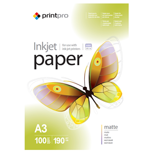 ColorWay PrintPro Matte, A3, 100 шт. - Фотобумага PME190100A3