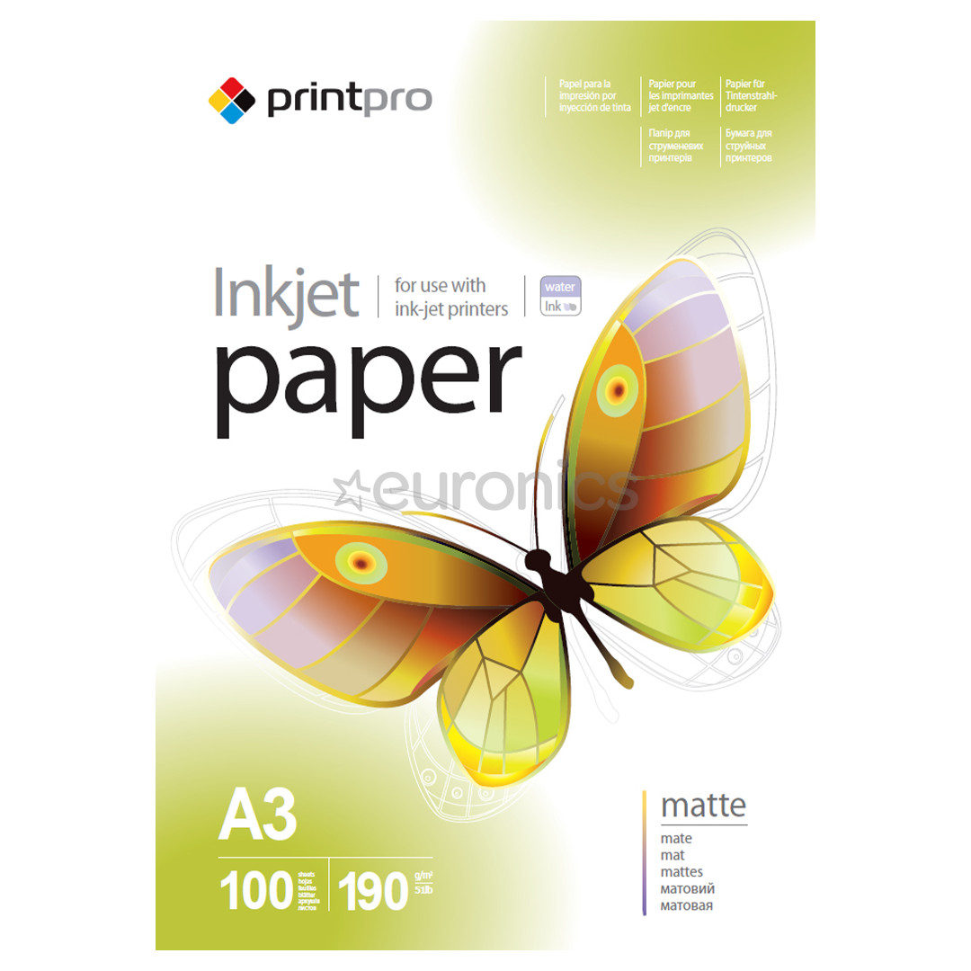 ColorWay PrintPro Matte, A3, 100 шт. - Фотобумага