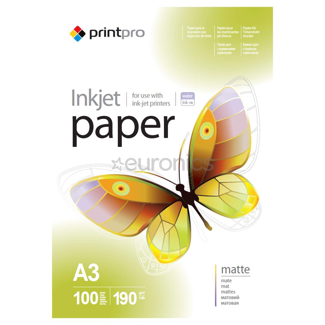 ColorWay PrintPro Matte, A3, 100 шт. - Фотобумага