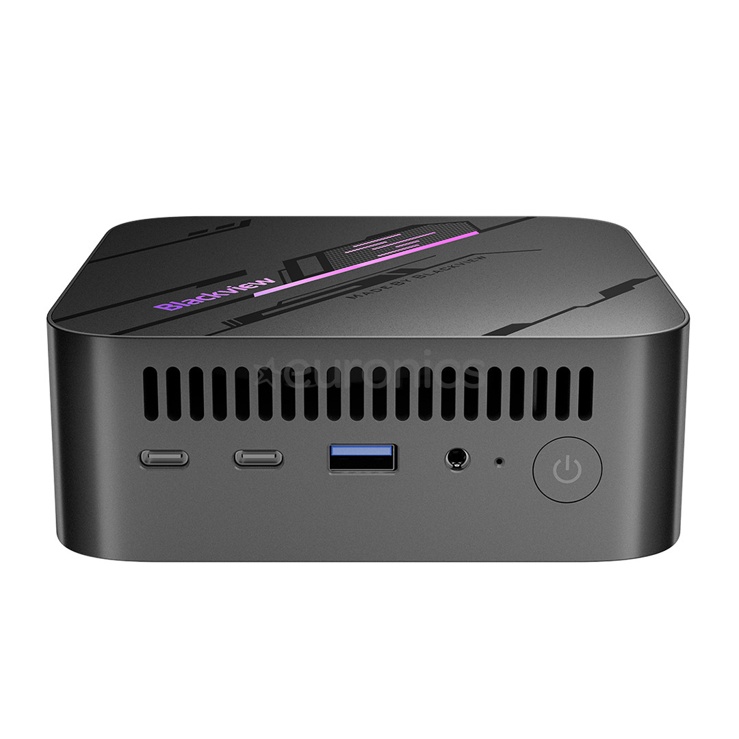 BlackView MP100, Ryzen 5, 16 GB, 512 GB, W11P, grey - Desktop PC