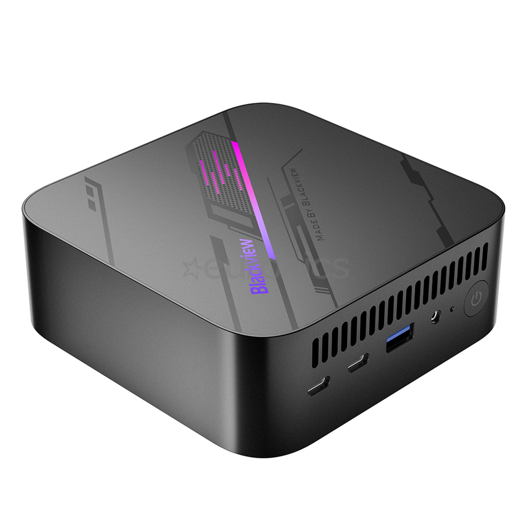 BlackView MP100, Ryzen 5, 32 GB, 1 TB, W11P, grey - Desktop PC