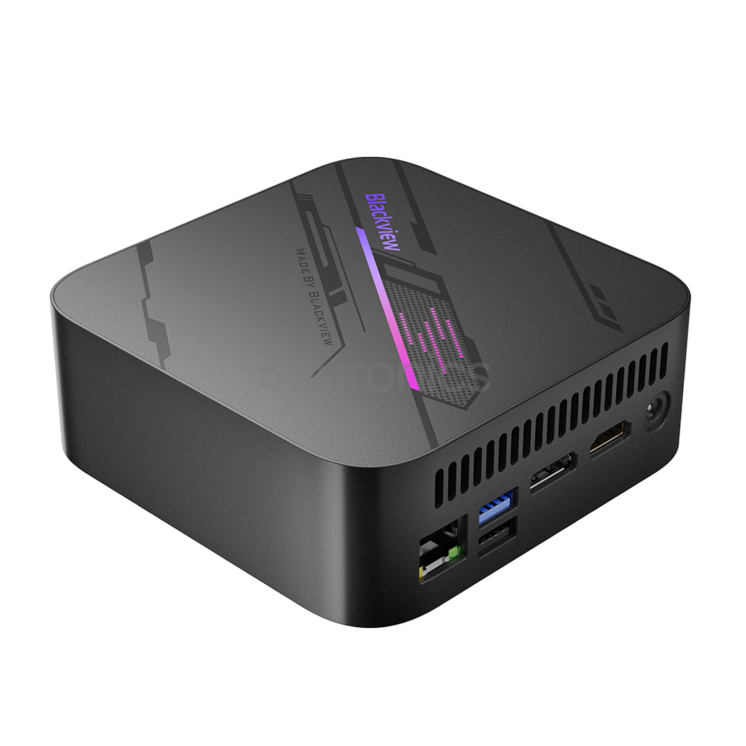 BlackView MP100, Ryzen 5, 32 GB, 1 TB, W11P, grey - Desktop PC