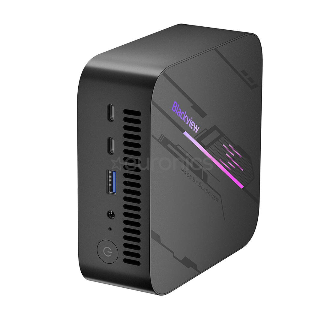 BlackView MP100, Ryzen 5, 32 GB, 1 TB, W11P, grey - Desktop PC