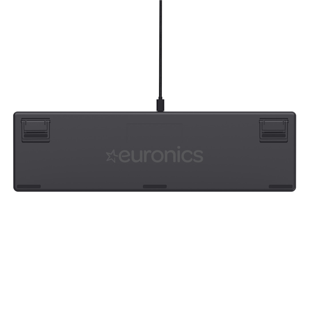 Trust GXT 871 Zora, US, melna - Klaviatūra