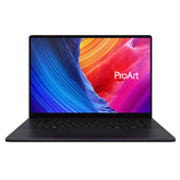 Asus ProArt P16 , 16'', 3K, OLED, 120 Hz, Ryzen AI 9, 64 GB, 2 TB, RTX 5070, W11P, ENG, melna - Portatīvais dators