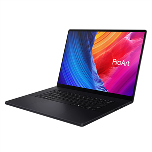 Asus ProArt P16 , 16'', 3K, OLED, 120 Hz, Ryzen AI 9, 64 GB, 2 TB, RTX 5070, W11P, ENG, melna - Portatīvais dators