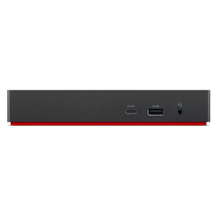 Lenovo ThinkPad Universal USB-C Dock, melna - Portatīvā datora dokstacija