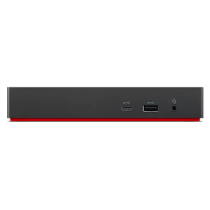 Lenovo ThinkPad Universal USB-C Dock, melna - Portatīvā datora dokstacija