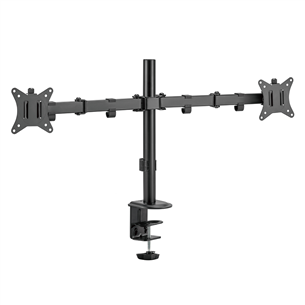 Deltaco Dual Desk Mount, 13-32'', black - Monitor stand ARM-0300-B