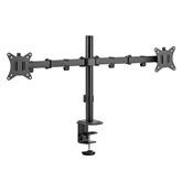 Deltaco Dual Desk Mount, 13-32'', black - Monitor stand