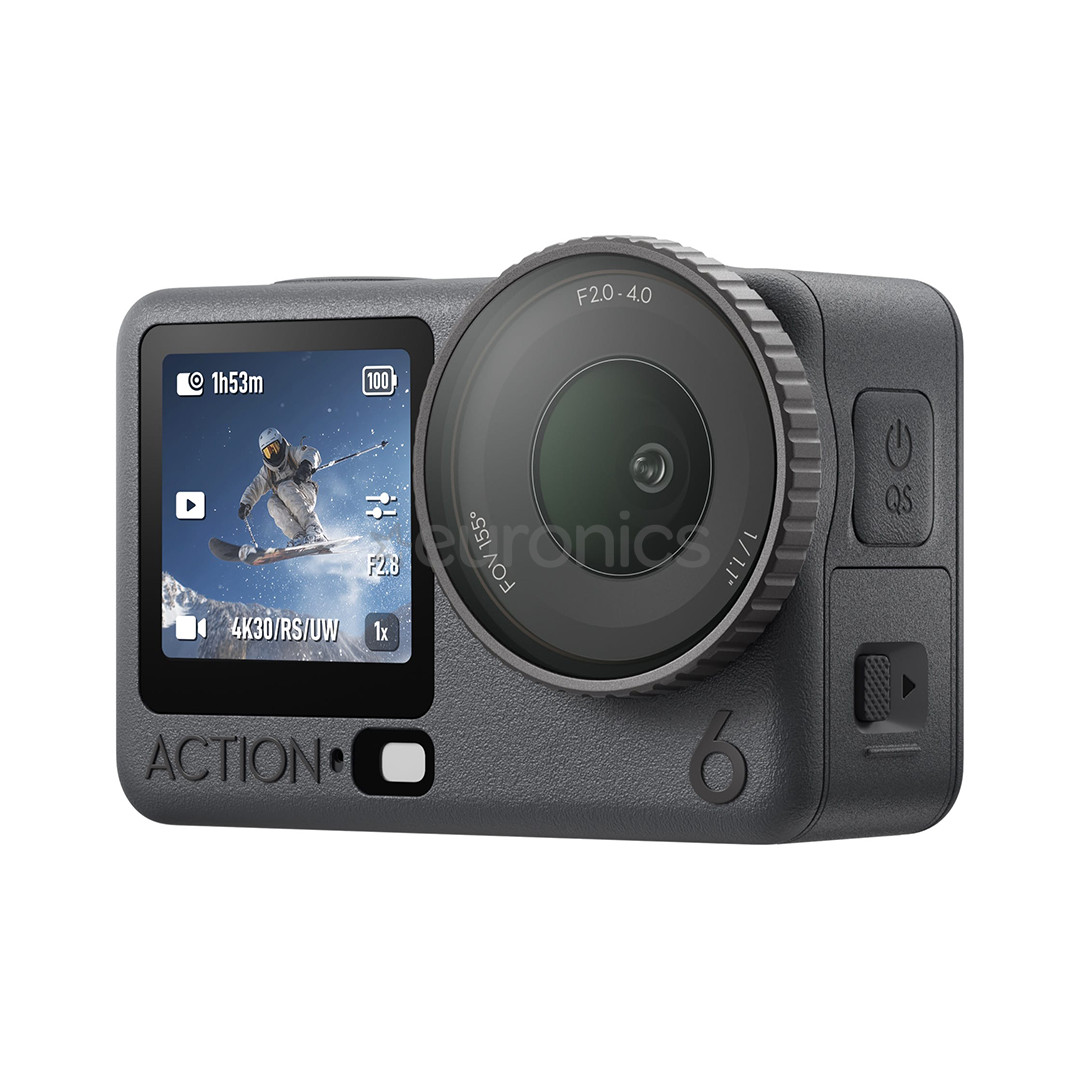 Dji Osmo Action 6, Adventure bundle, black - Action camera