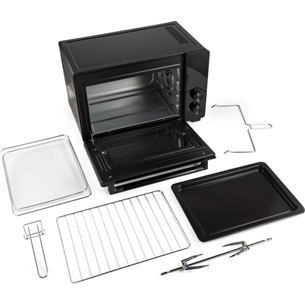 Hisense, 30 L, 1800 W, melna - Mini krāsniņa