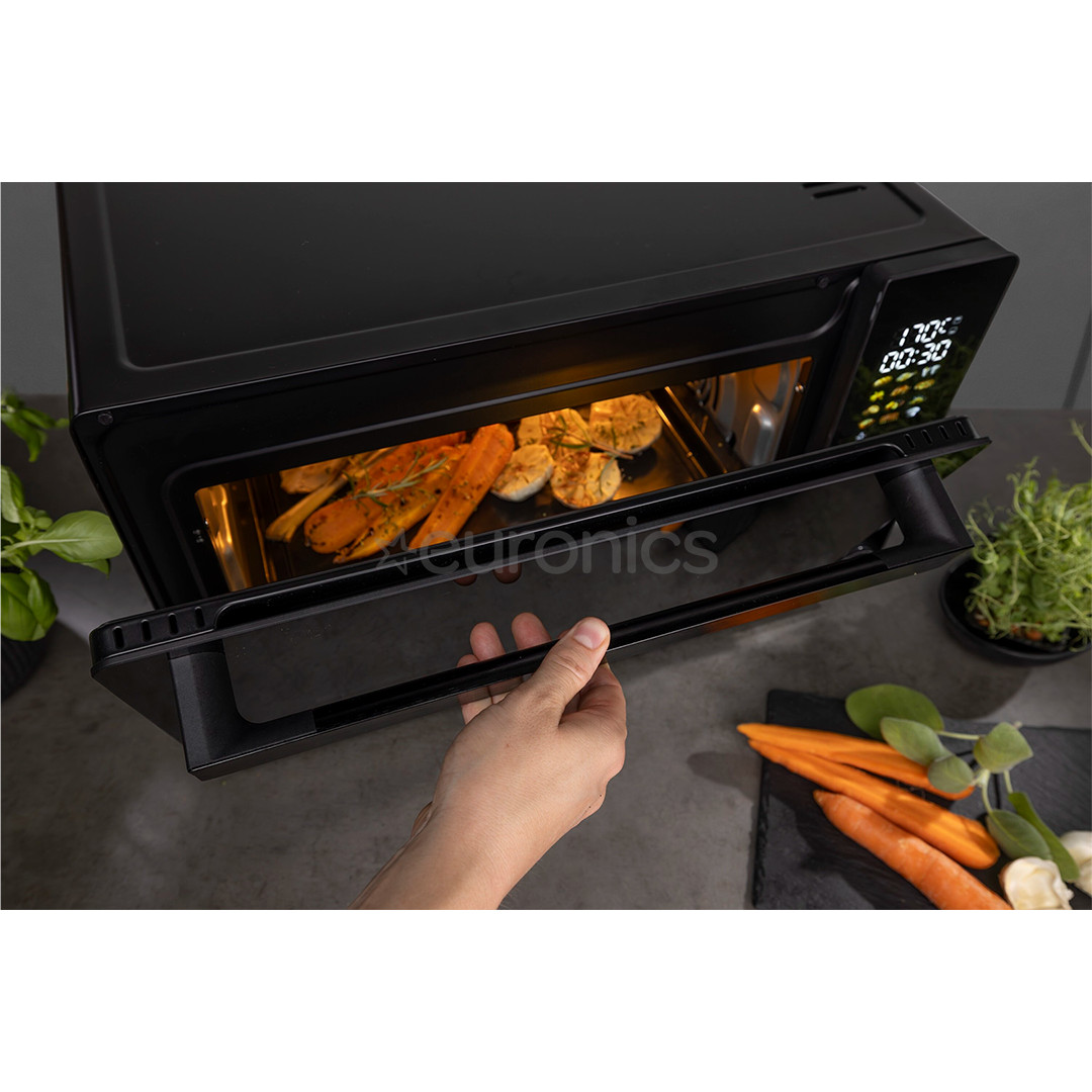 Hisense, 30 L, 1800 W, melna - Mini krāsniņa