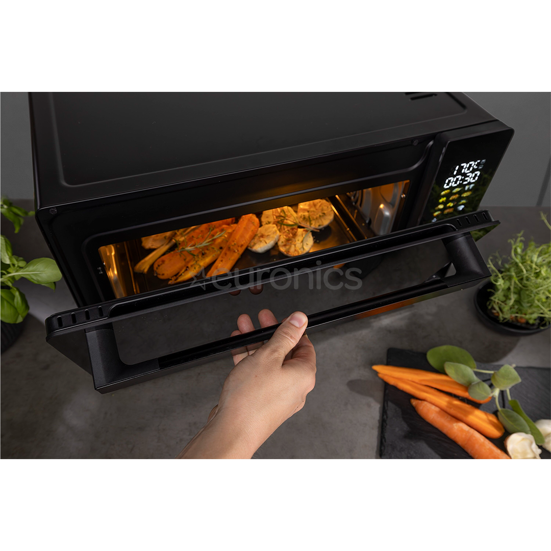 Hisense, 30 L, 1800 W, melna - Mini krāsniņa