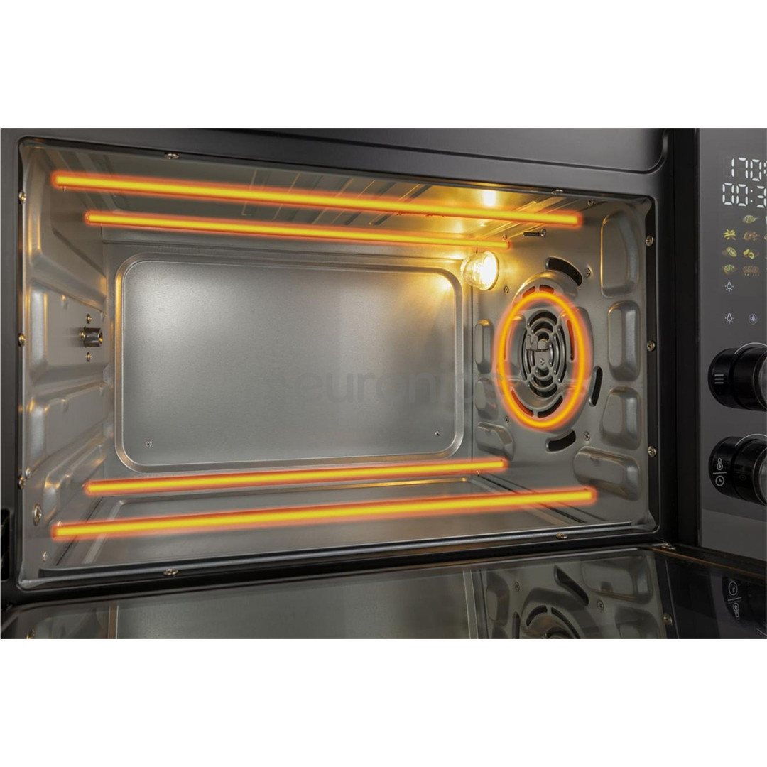 Hisense, 30 L, 1800 W, melna - Mini krāsniņa