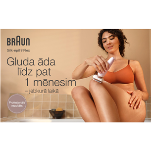 Braun Silk epil 9 Flex, balta - Epilators