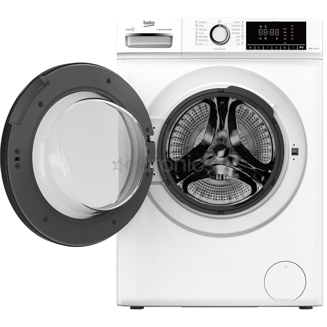 Beko, 8 kg, depth 52 cm, 1200 rpm- Front load washing machine
