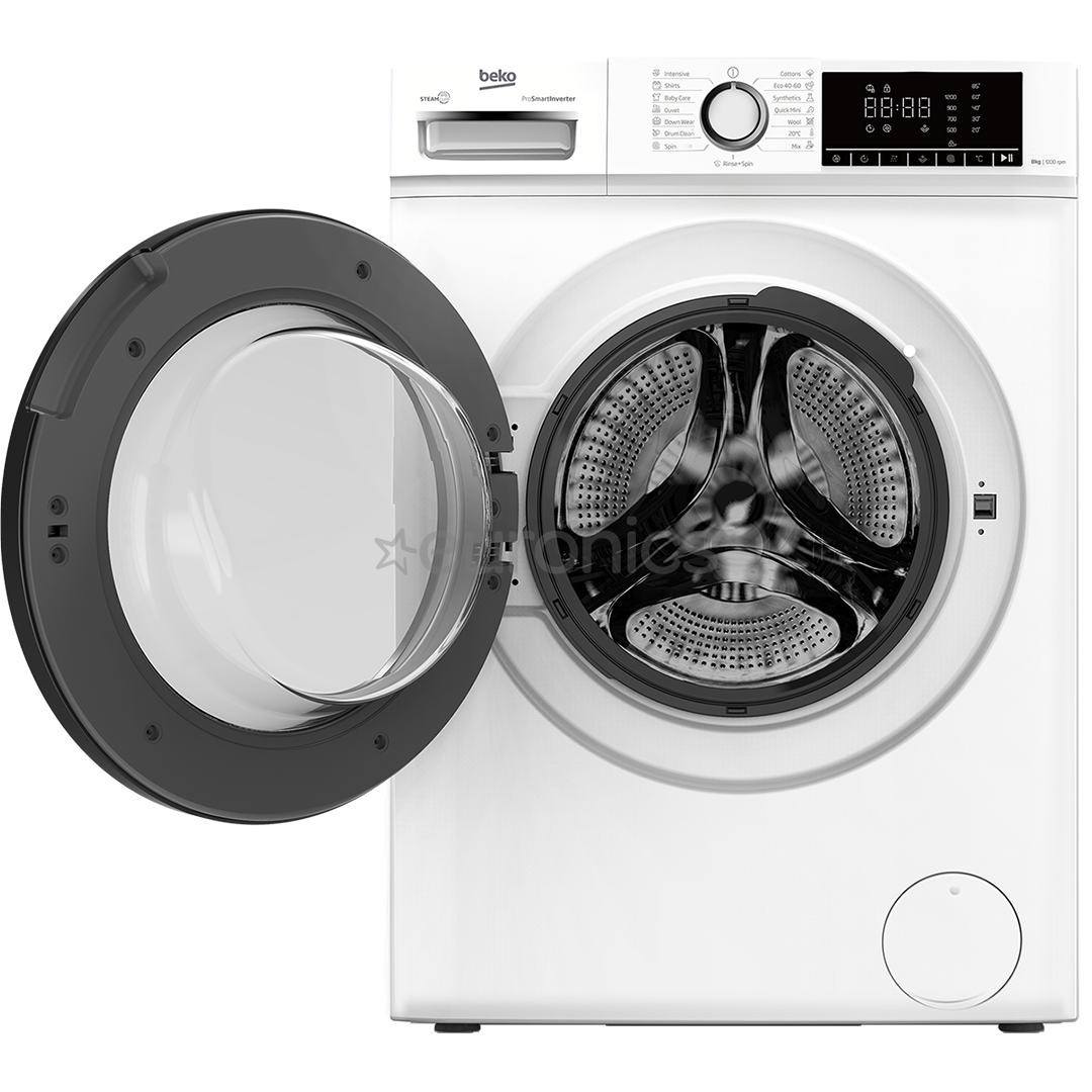Beko, 8 kg, depth 52 cm, 1200 rpm- Front load washing machine