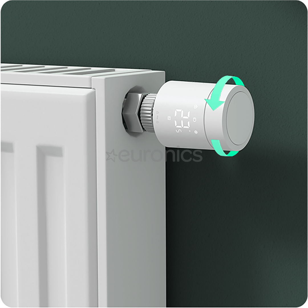 Aqara Radiator Thermostat W600, balta - Viedais radiatora termostats