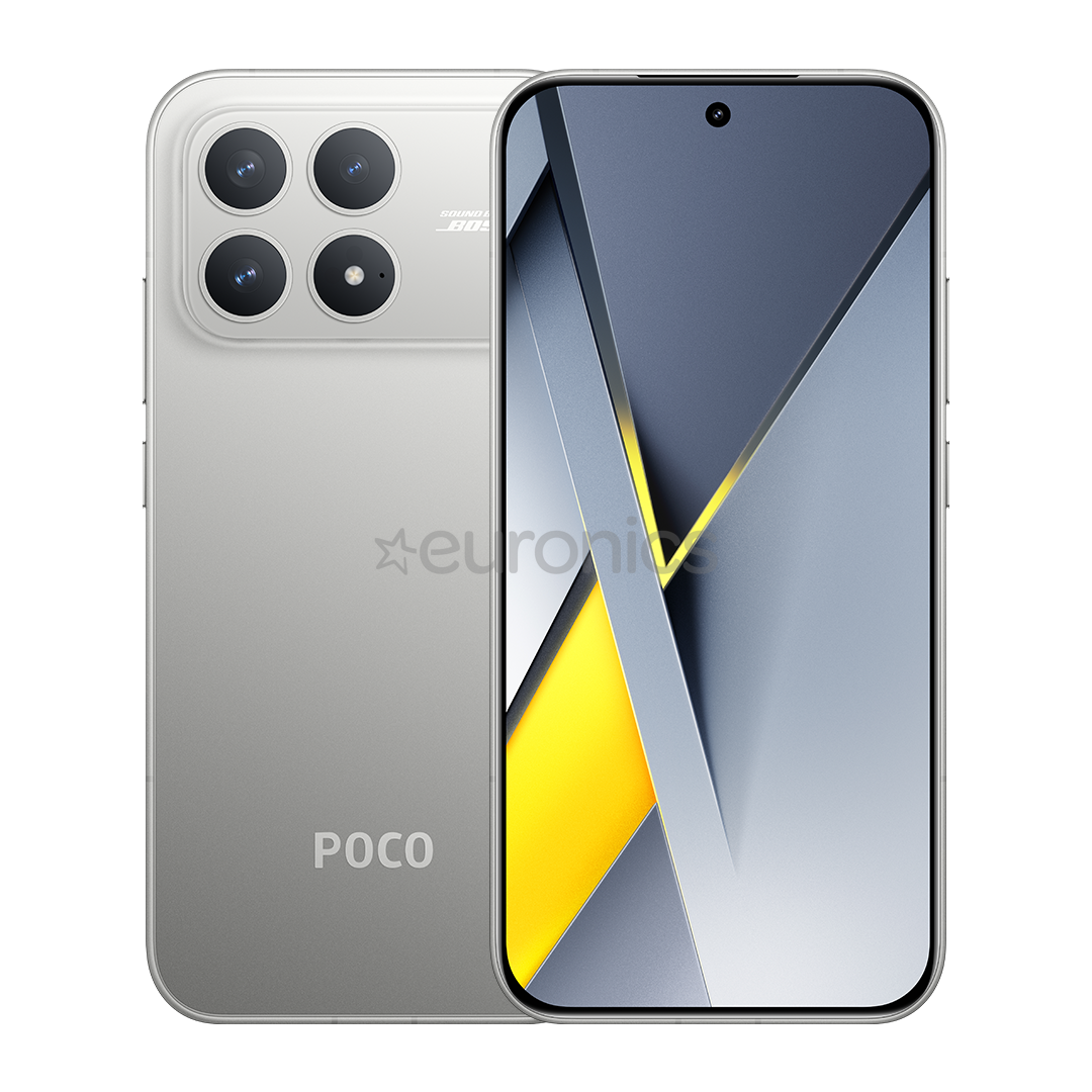 POCO F8 Pro, 256 GB, titanium silver - Smartphone