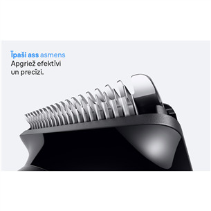 Braun Beard Trimmer Series 3, melna/zila - Bārdas trimmeris