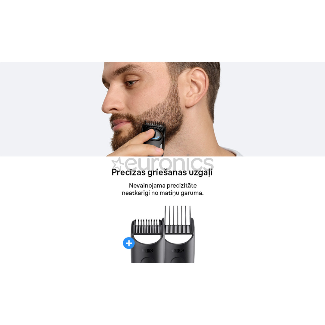 Braun Beard Trimmer Series 3, melna/zila - Bārdas trimmeris