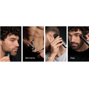 Braun All-in-One, Series 7, 15 в 1, темно-синий - Мультитриммеp