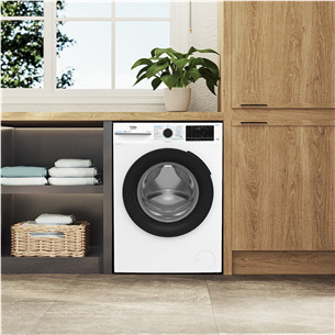 Beko, 10 kg, dziļums 58 cm, 1400 apgr/min. - Veļas mazgājamā mašīna ar priekšējo ielādi