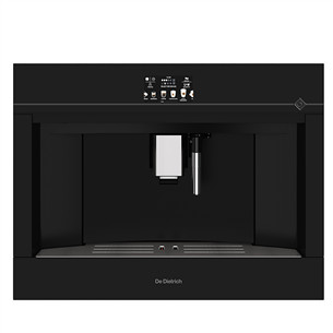 De Dietrich, melna - Iebūvējams kafijas automāts DKD4820B