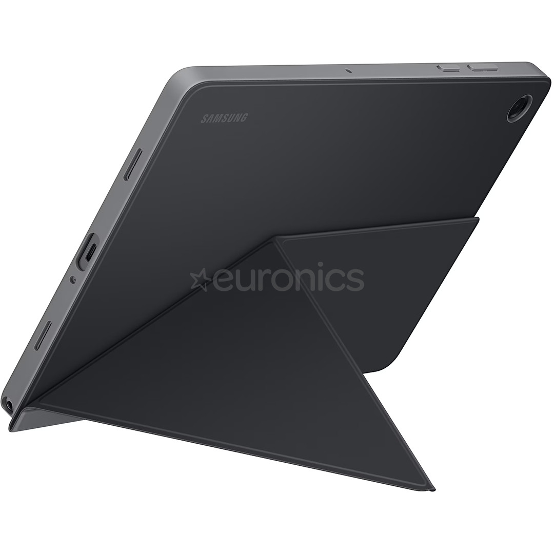 Samsung Book Cover, Galaxy Tab A11+, melna - Apvalks planšetdatoram