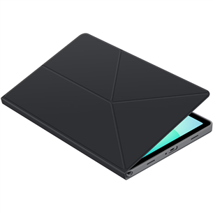 Samsung Book Cover, Galaxy Tab A11+, melna - Apvalks planšetdatoram