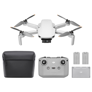Dji Mini 4K Fly More Combo, pelēka - Radio vadāms lidaparāts