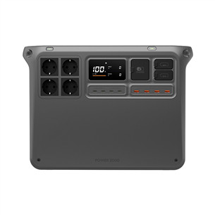 Dji Power 2000, 2048 Wh, pelēka - Pārnēsājama spēkstacija CP.DY.00000171