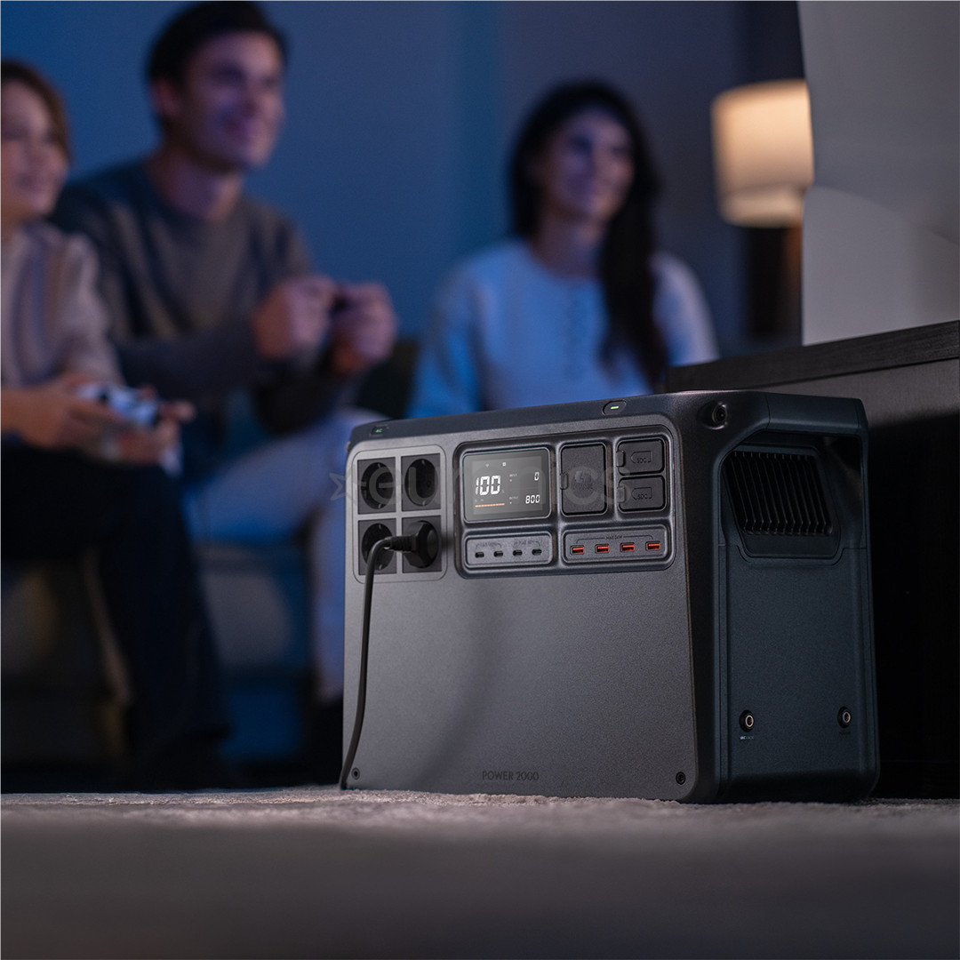 Dji Power 2000, 2048 Wh, pelēka - Pārnēsājama spēkstacija