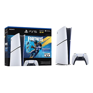 Sony PlayStation 5 Slim Digital Fortnite Flowering Chaos Bundle, 825 GB, balta - Spēļu konsole 711719020769
