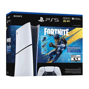 Sony PlayStation 5 Slim Digital Fortnite Flowering Chaos Bundle, 825 GB, white - Gaming console