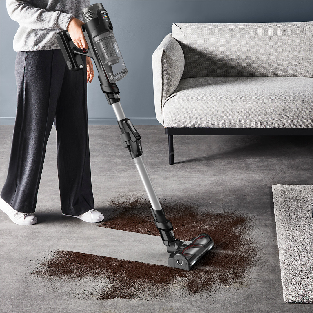 Tefal X-Force Flex 13.60 Complete, Allergy model, grey/black - Cordless vacuum cleaner