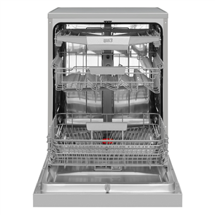 Hansa, 14 place settings, width 60 cm, inox - Free standing dishwasher