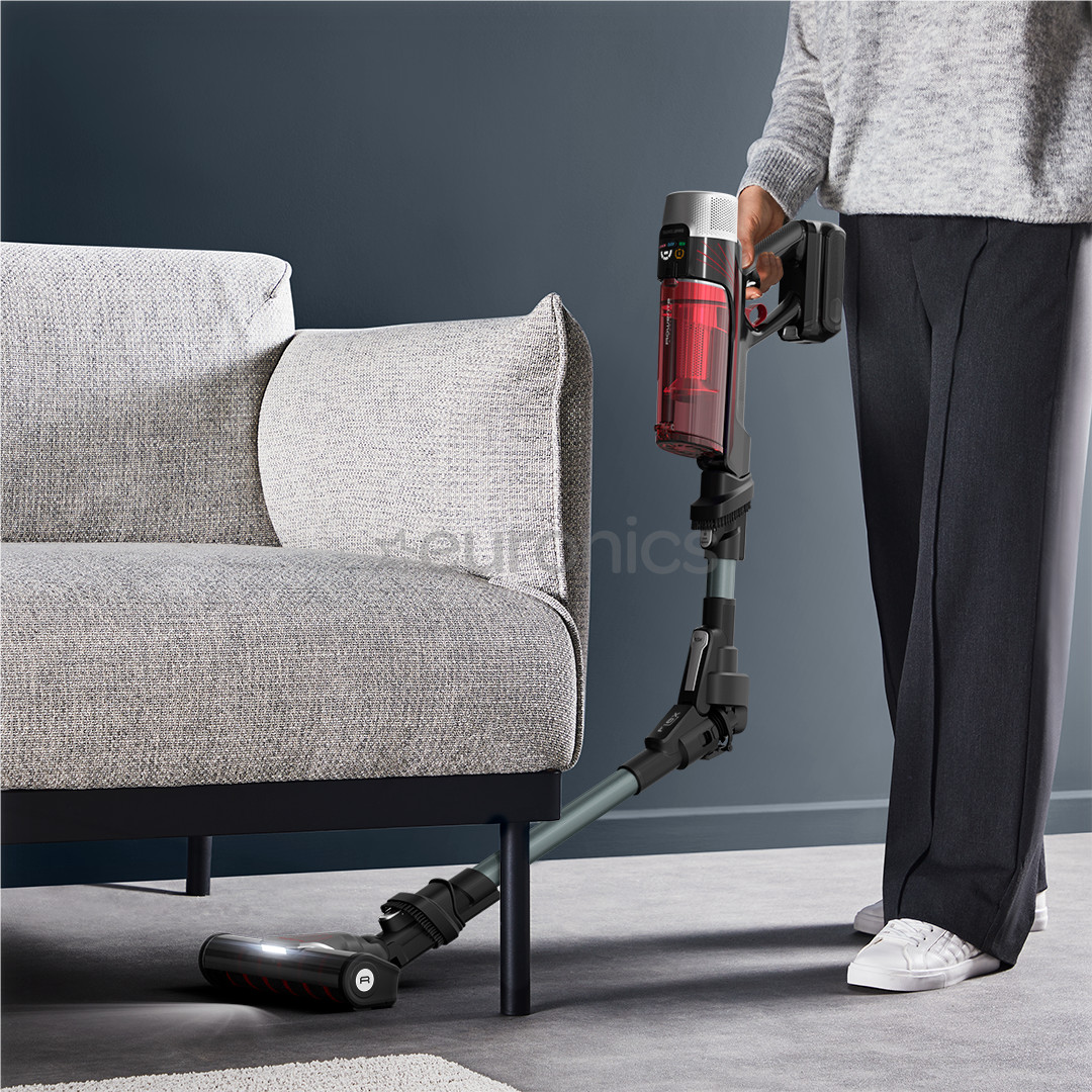 Tefal X-Force Flex 9.60 Complete, red/grey - Cordless vacuum cleaner