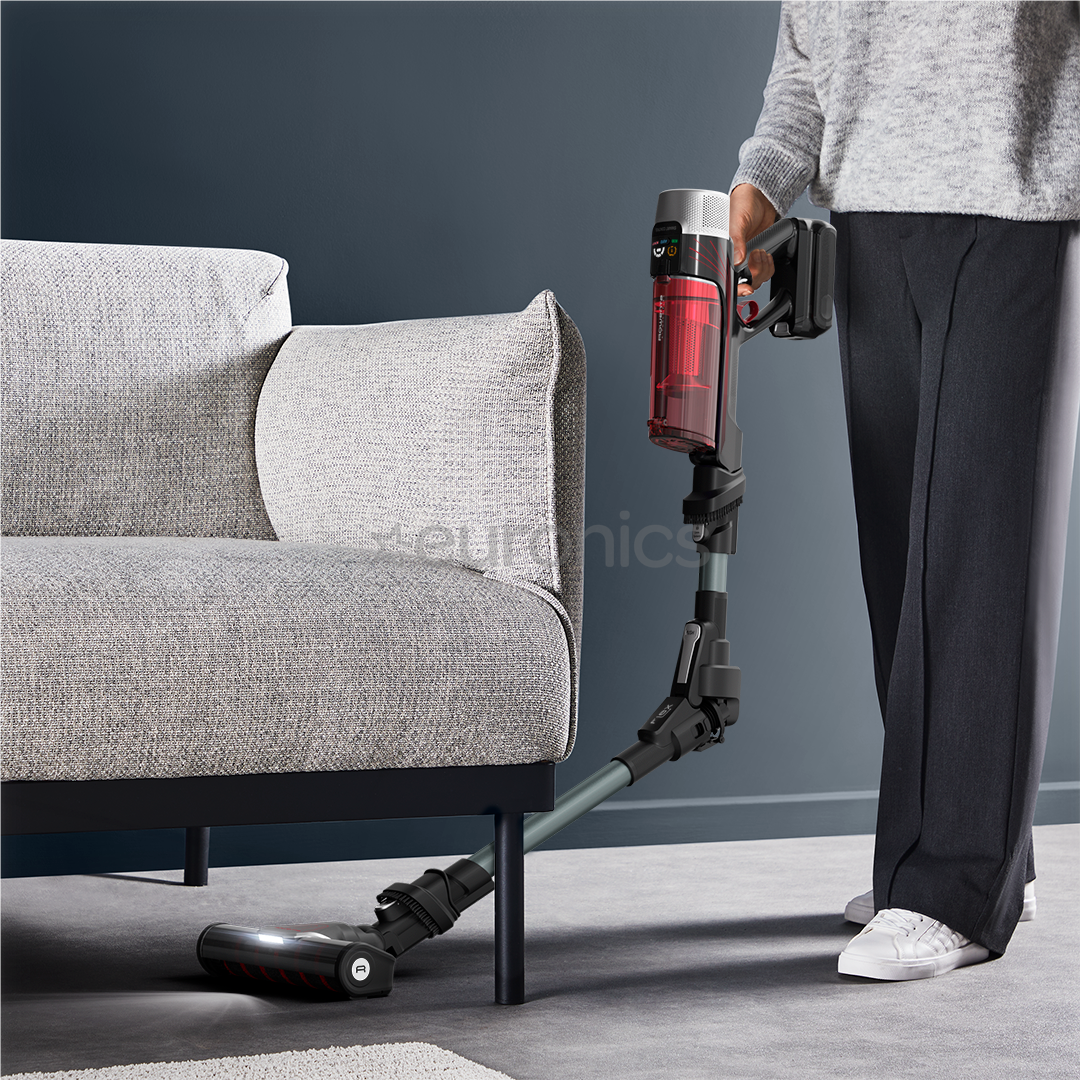 Tefal X-Force Flex 9.60 Complete, red/grey - Cordless vacuum cleaner