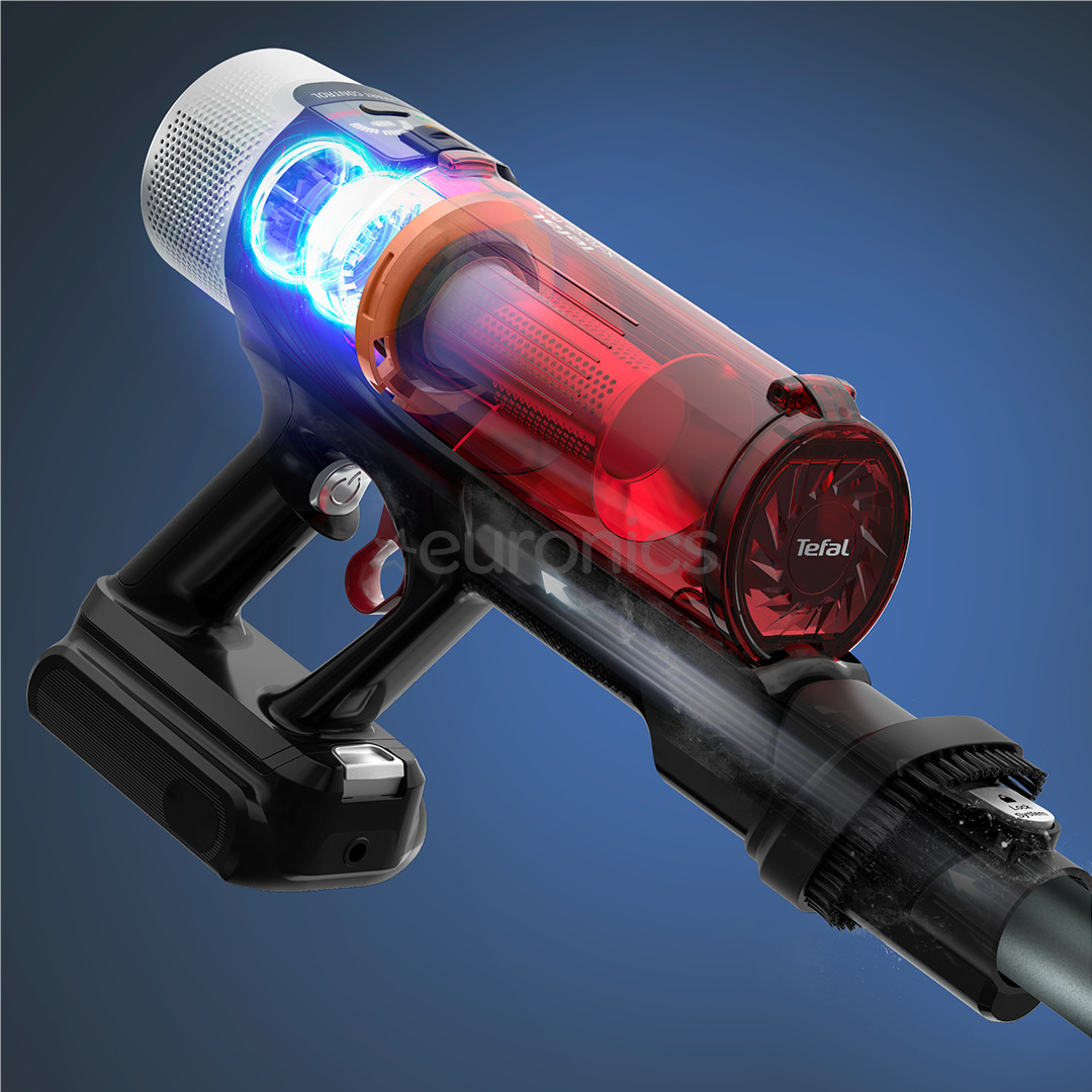 Tefal X-Force Flex 9.60 Complete, red/grey - Cordless vacuum cleaner