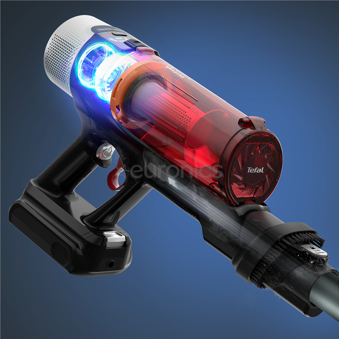 Tefal X-Force Flex 9.60 Complete, red/grey - Cordless vacuum cleaner