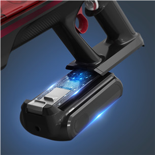 Tefal X-Force Flex 9.60 Complete, red/grey - Cordless vacuum cleaner