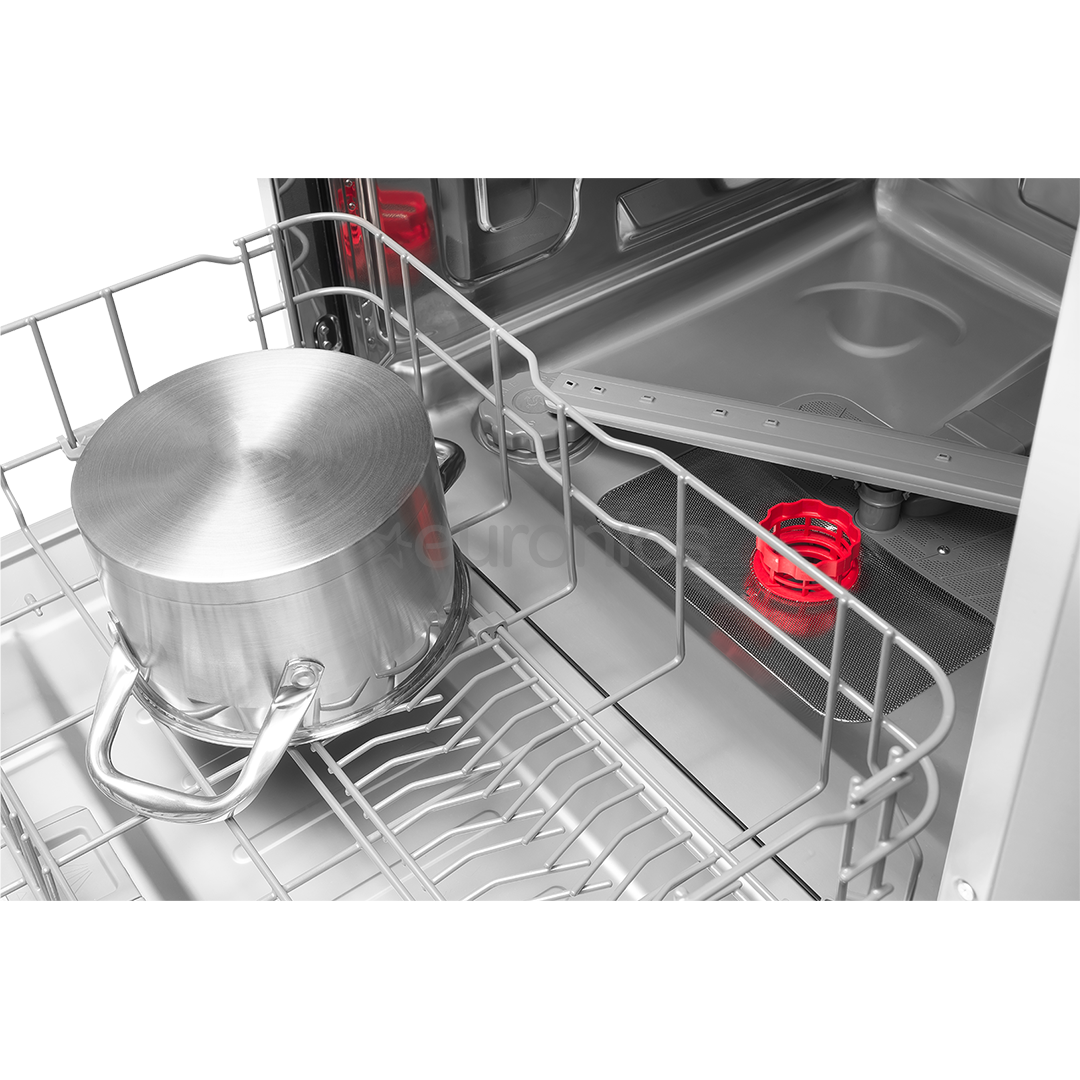Hansa, 14 place settings, width 60 cm, white - Free standing dishwasher