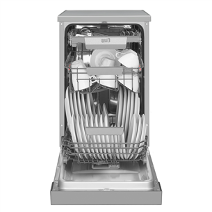 Hansa, 10 place settings, width 44.8 cm, inox - Free standing dishwasher