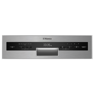 Hansa, 10 place settings, width 44.8 cm, inox - Free standing dishwasher