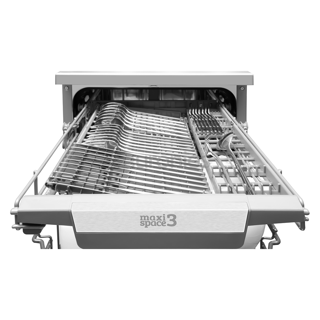 Hansa, 10 place settings, width 44.8 cm, inox - Free standing dishwasher