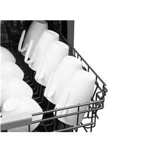 Hansa, 10 комплектов посуды, ширина 44,8 см, нерж. сталь - Отдельностоящая посудомоечная машина