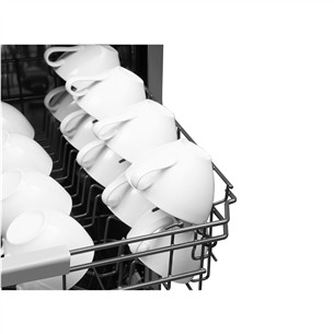 Hansa, 10 комплектов посуды, ширина 44,8 см, нерж. сталь - Отдельностоящая посудомоечная машина