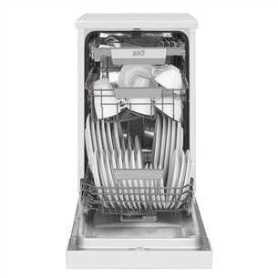 Hansa, 10 komplekti, platums 44.8 cm, balta - Brīvi stāvoša trauku mazgājamā mašīna